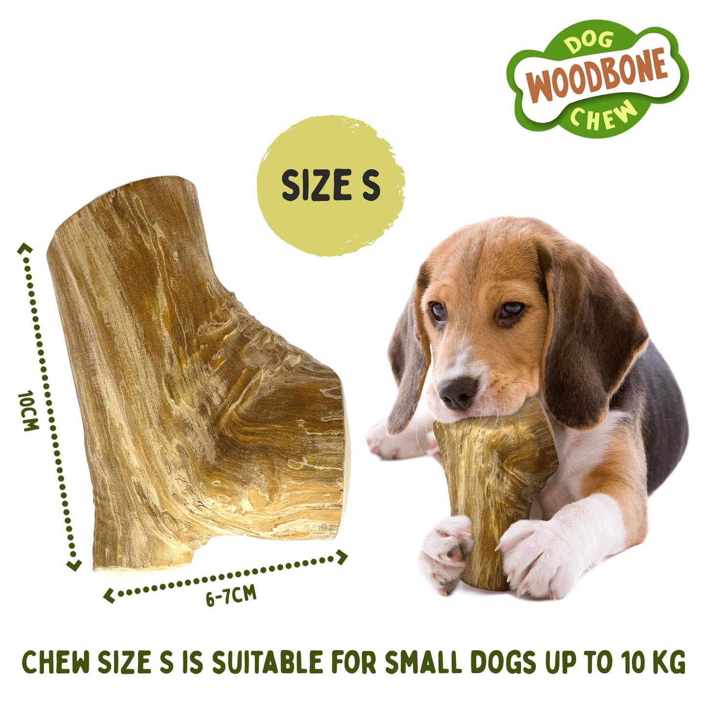 Coffee Root Dog Chew Toy – Natural & Durable