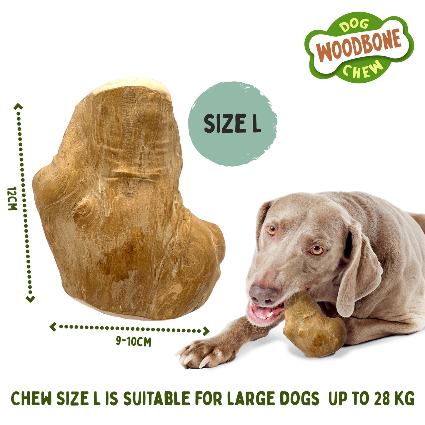 Coffee Root Dog Chew Toy – Natural & Durable