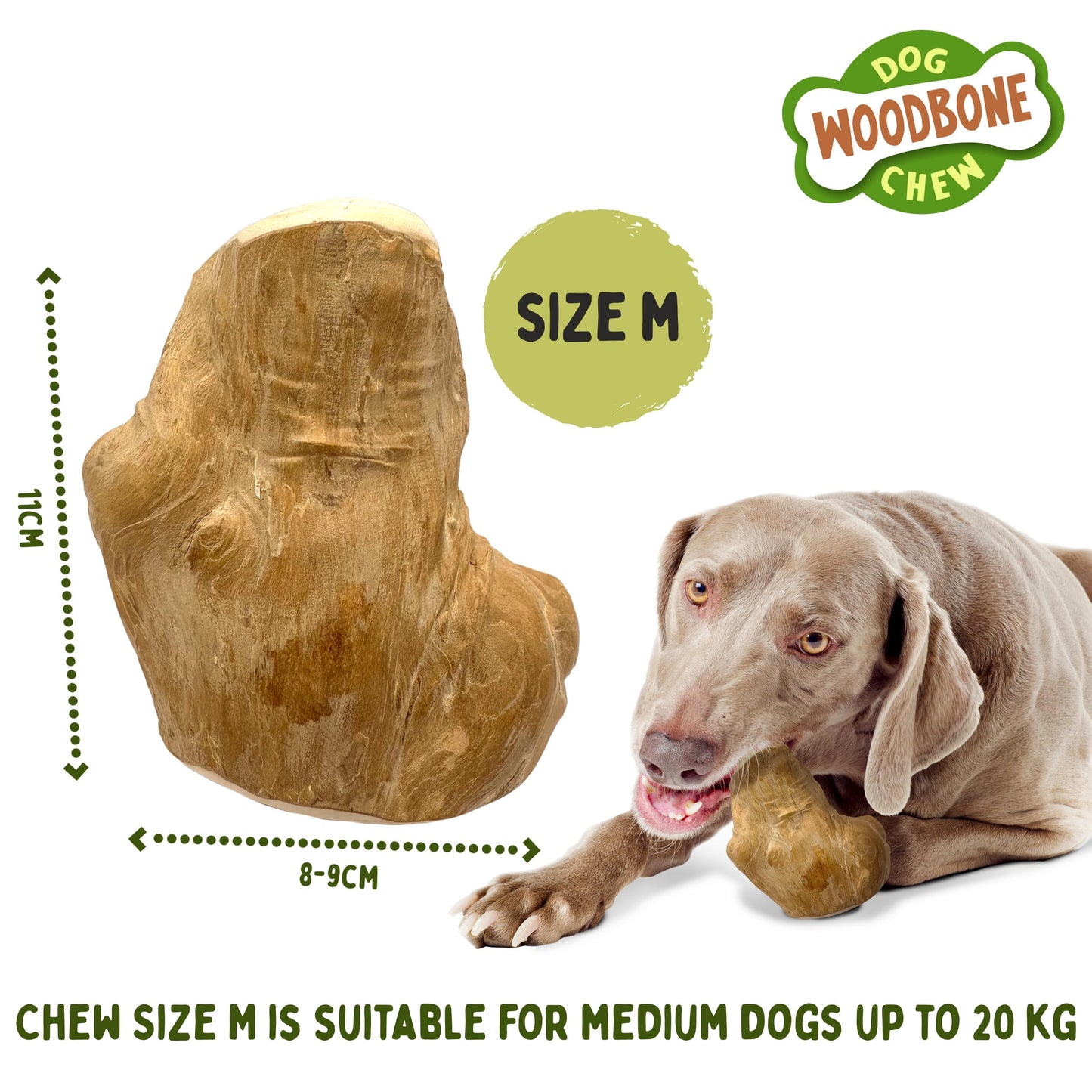 Coffee Root Dog Chew Toy – Natural & Durable