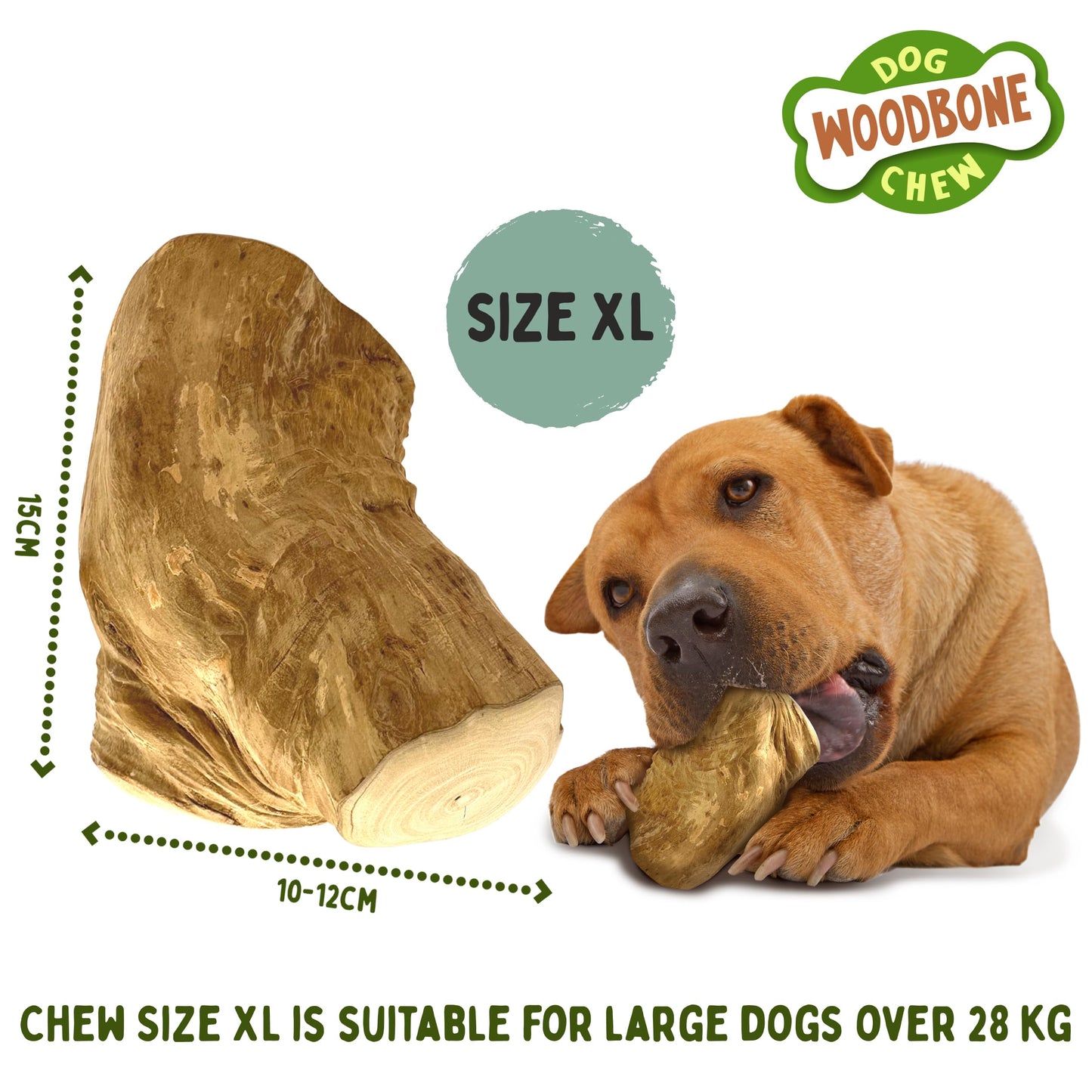 Coffee Root Dog Chew Toy – Natural & Durable