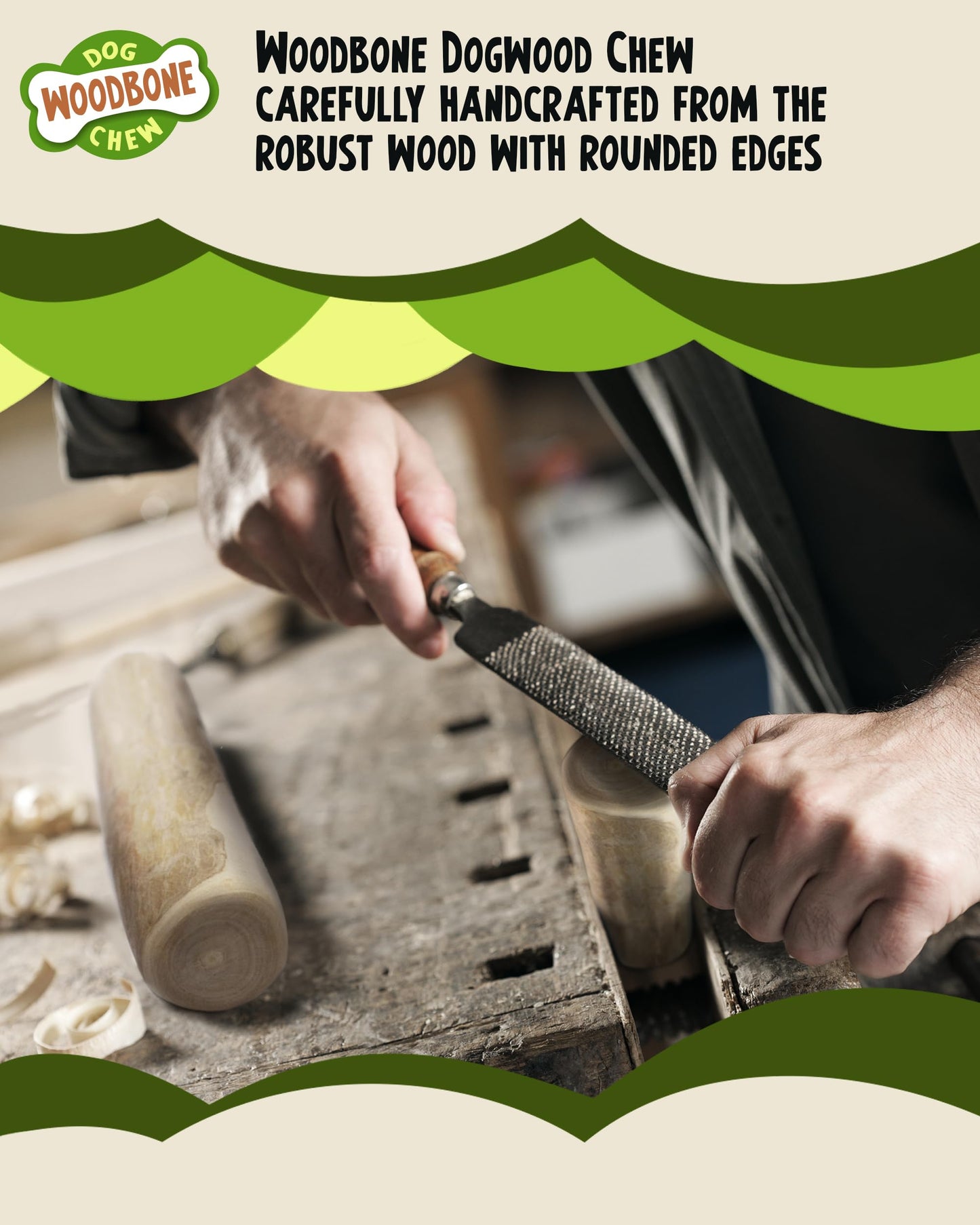 Coffee Root Dog Chew Toy – Natural & Durable